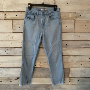 724 high rise straight cropped Levi’s